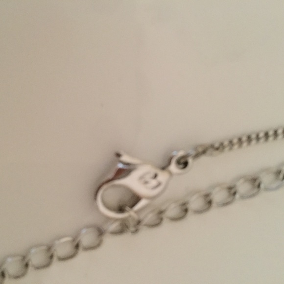 Swarovski Moon raindrop pendant silver necklace - Picture 3 of 6